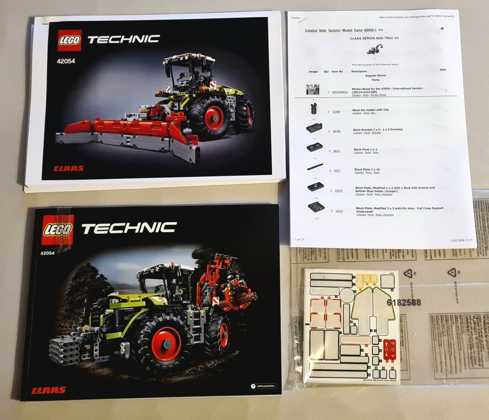 Lego Kit di costruzioni: LEGO Technic 42054 Claas Xerion – Nuovo (secondo la descrizione) da Les Thioleyres venduto da Sakanicheval 6