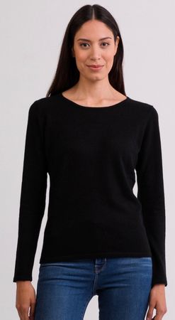 HALLHUBER Kashmir / Cashmere Pullover XS Schwarz