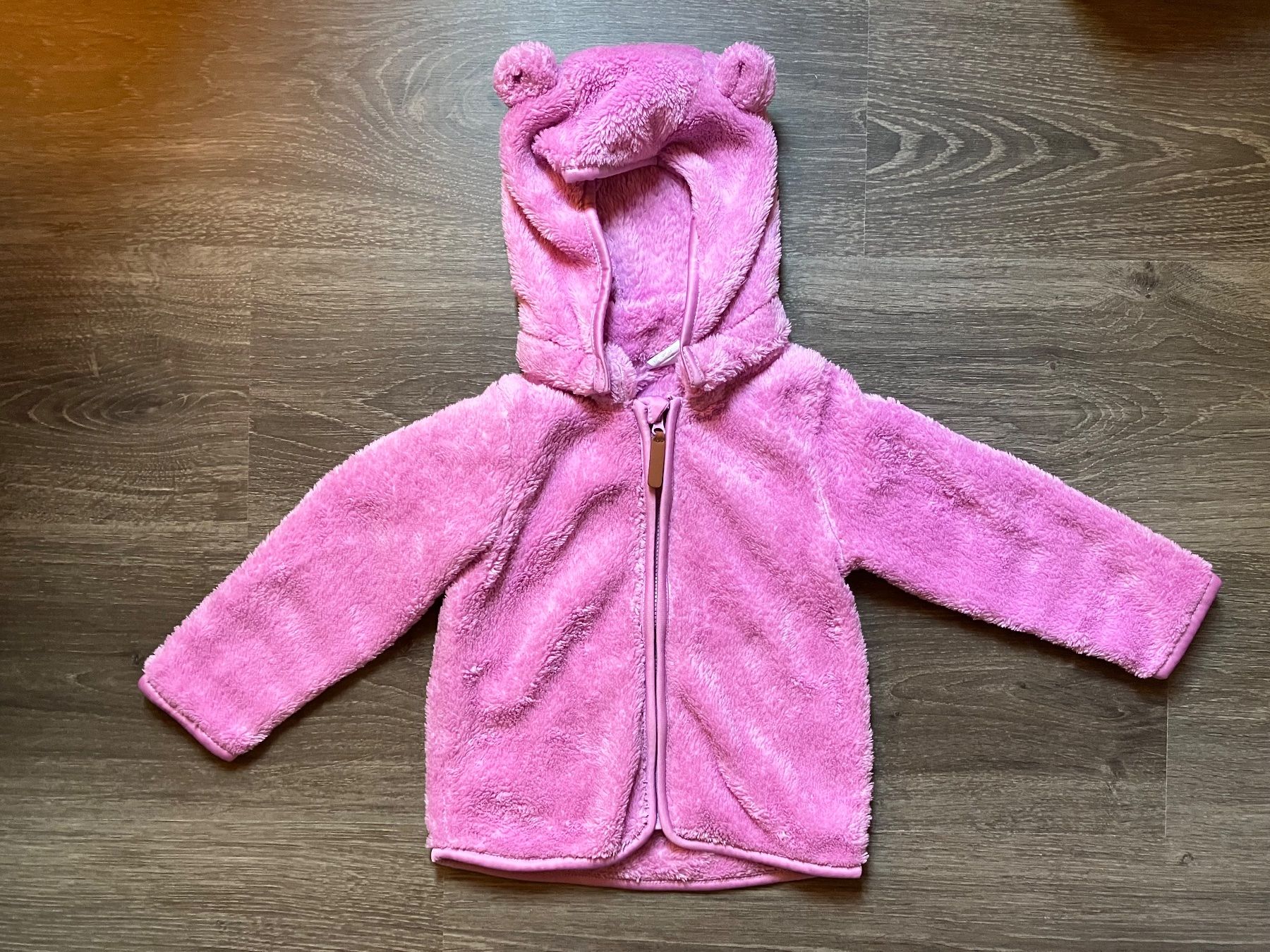 H&M Jacken & Mäntel: Jacke/Teddyjacke mit Kapuze H&M Gr. 86 – Gebraucht aus Gattikon von stri_lgs79 1