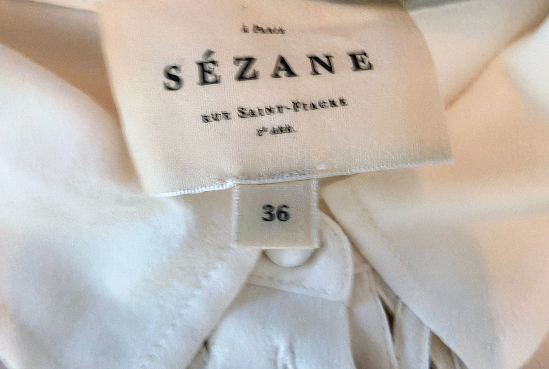 Sezane Blusen: Blouse Annira Sézane taille 36 – Neu (gemäss Beschreibung) aus Bulle von myerly 4