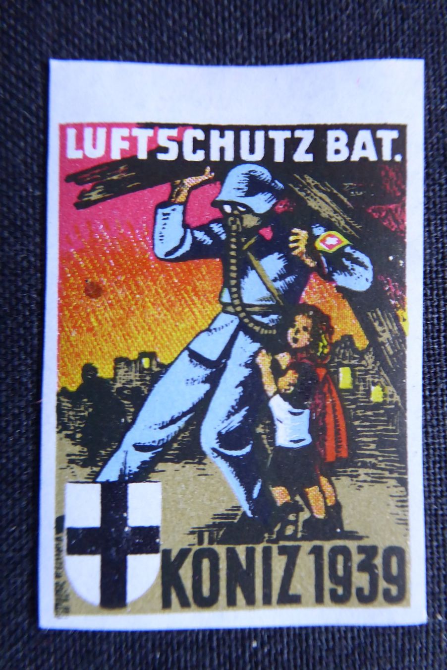 Tutti i francobolli: (m38) Luftschutz Wit 8/2 * – Usato da Basel venduto da scholle50