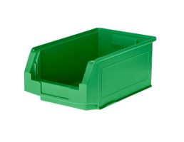 Sichtlagerkasten L 343 x B 209 x H 145 mm, 7,5 l, grün