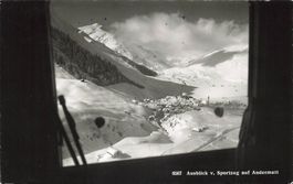 Furka-Oberalp Bahn Ausblick aus dem Sportzug
