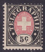 Telegraphie SBK-Nr. 13 (Faserpapier 1881) postfrisch **