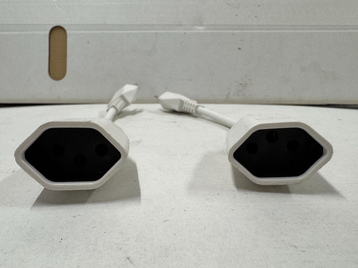 Cavi: 2x Adapter Kabel / Stromkabel, weiss (C346) – Nuovo (secondo la descrizione) da Däniken SO venduto da Profog1 3