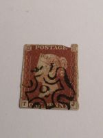 One Penny Red 1841, Malteser Stempel NR 6