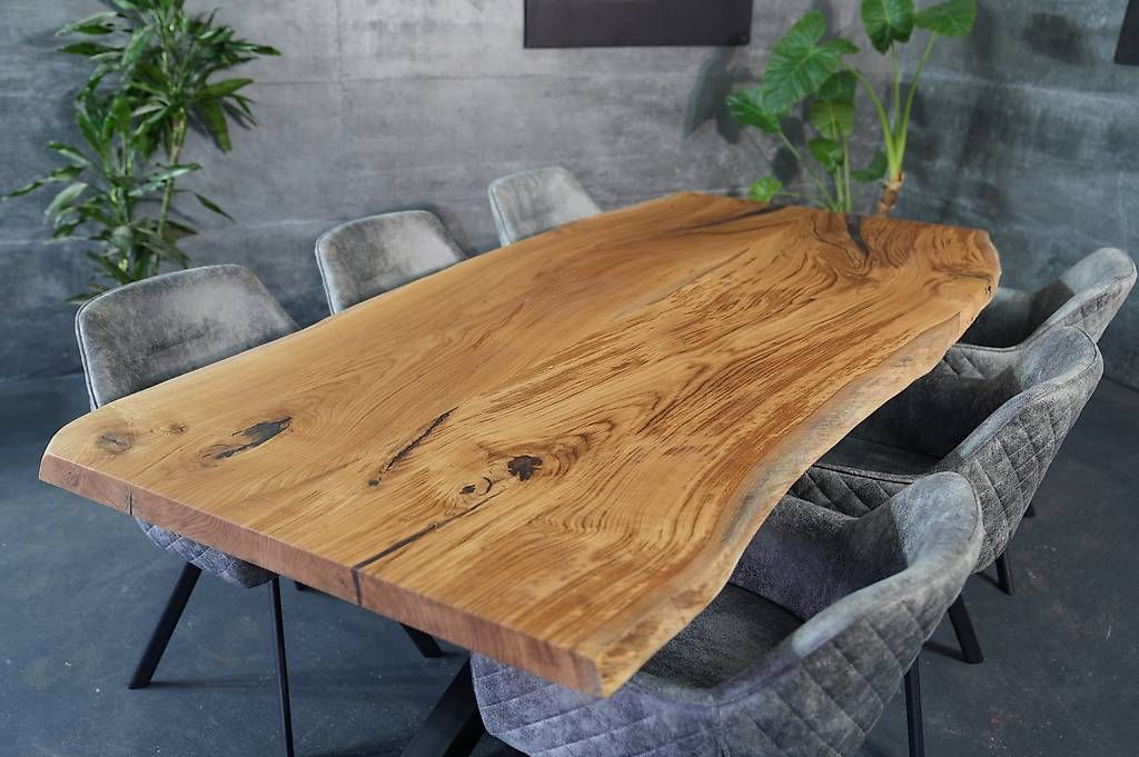 Tavoli: Esstisch aus Eiche massiv - Naturholz mit Charakter – Usato da Walchwil venduto da Swissdesign_Haag 5