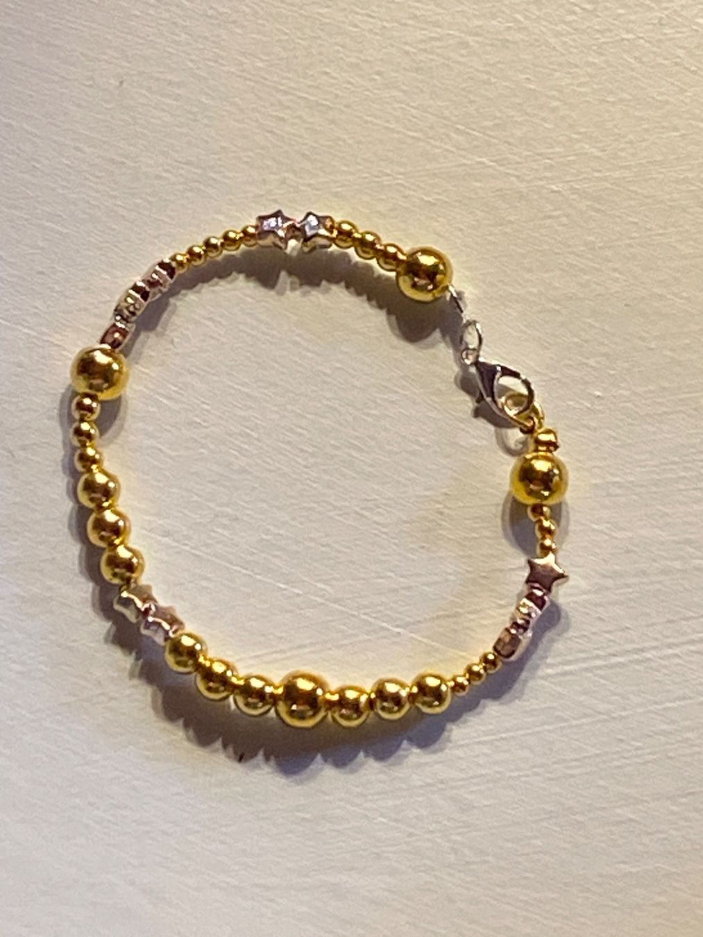 Bracciali & Braccialetti: ARMKETTE PERLEN,GOLD-SILBER – Nuovo e nell'imballaggio originale da Meienried venduto da ManuelaBoutique