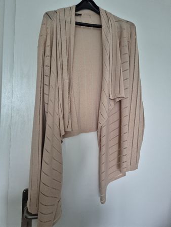 Camomilla Milano Strickjacke Beige Gr. M Top Zustand!
