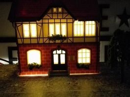 LED-Häuserbeleuchtung 12V warmweiss 10er