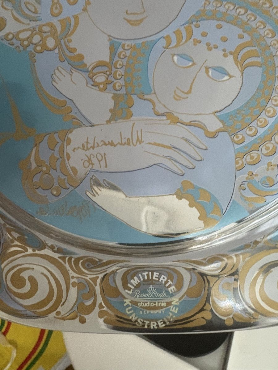 Rosenthal Teller: 2 assiettes Décoratif Rosenthal signé – Gebraucht aus petit lancy von FerreiraLuis 7
