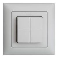 Feller Doppel-Funktaster EdizioDue für Philips Hue . 10 St
