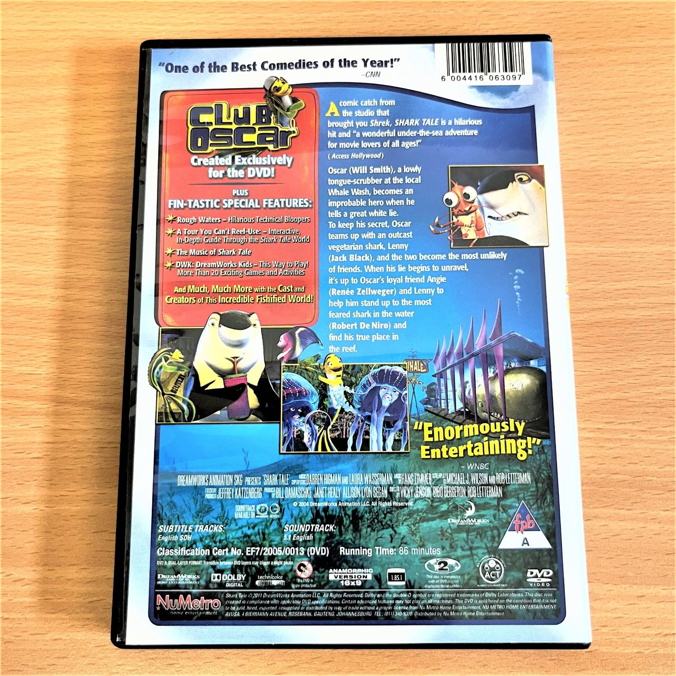 Tutti i DVDs: DVD - Shark Tale - Englisch – Usato da Amlikon-Bissegg venduto da allerlei-versand 2