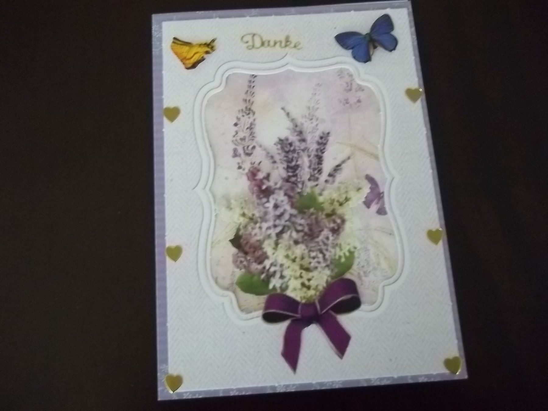 handgemachte-karte-lavendel-gebraucht-in-olten-f-r-chf-3-8-mit