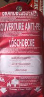 Löschdecke Feuerlöschdecke neu 
