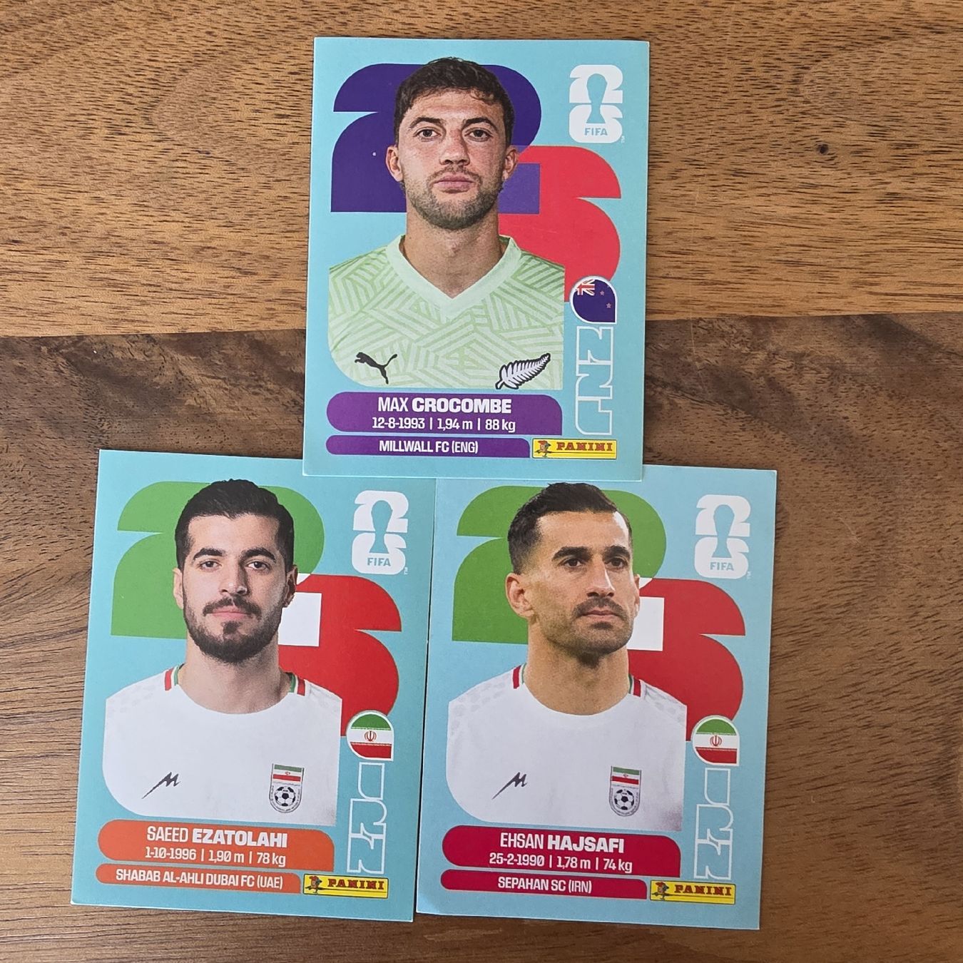 Panini Carte collezionabili: Panini NZL2, IRN4, IRN11 – Nuovo e nell'imballaggio originale da Buchs AG venduto da LogoParts