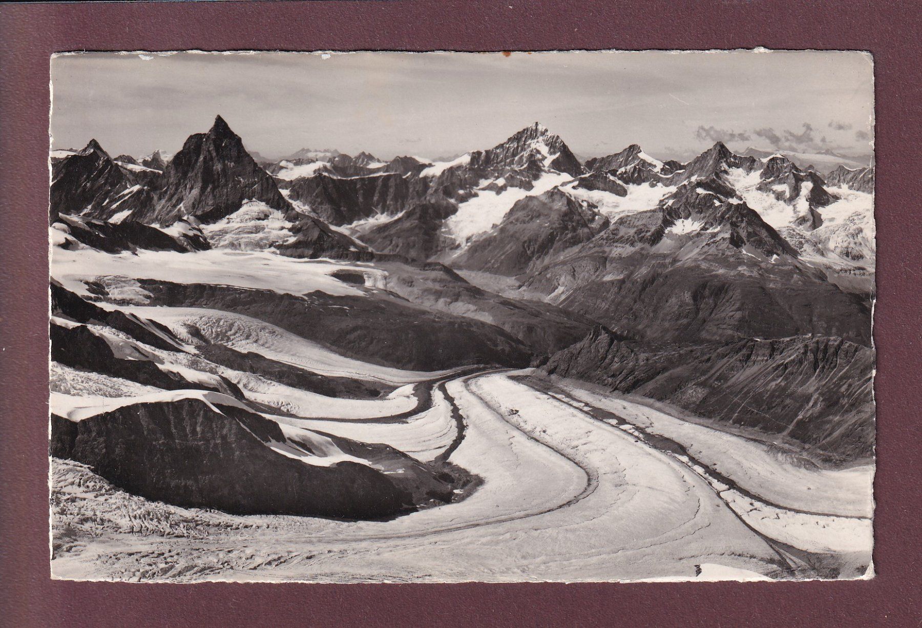 Cartoline postali: DUFOURSATTEL - Panorama – Usato da Pully venduto da nicecards