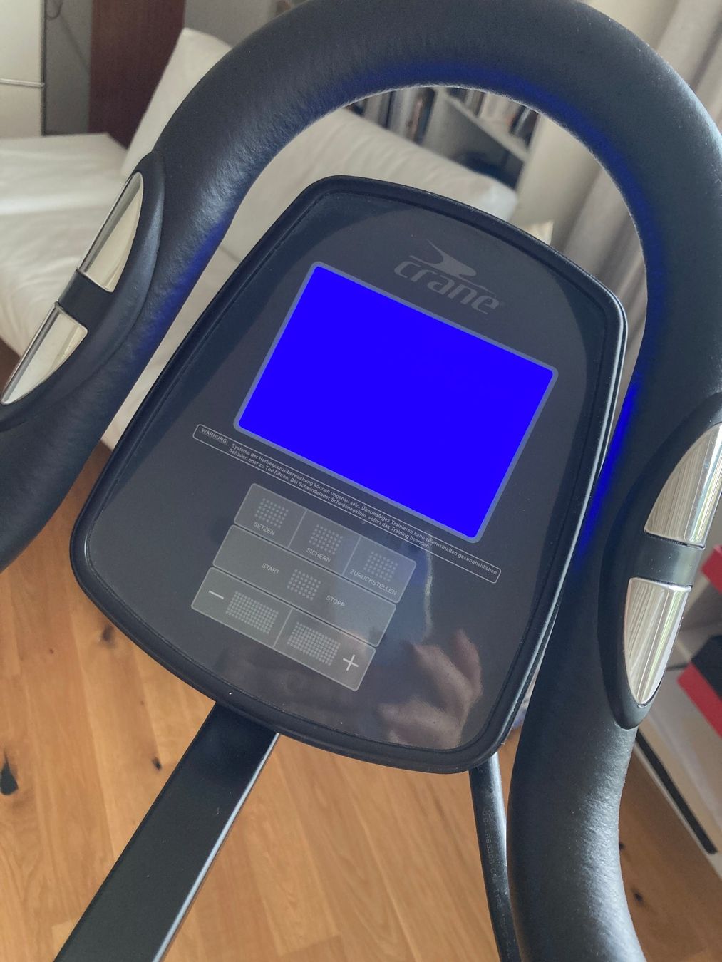 Aldi Hometrainer: Crane Indoor Bike weiss – Usato da Pfäffikon SZ venduto da ohayo 9