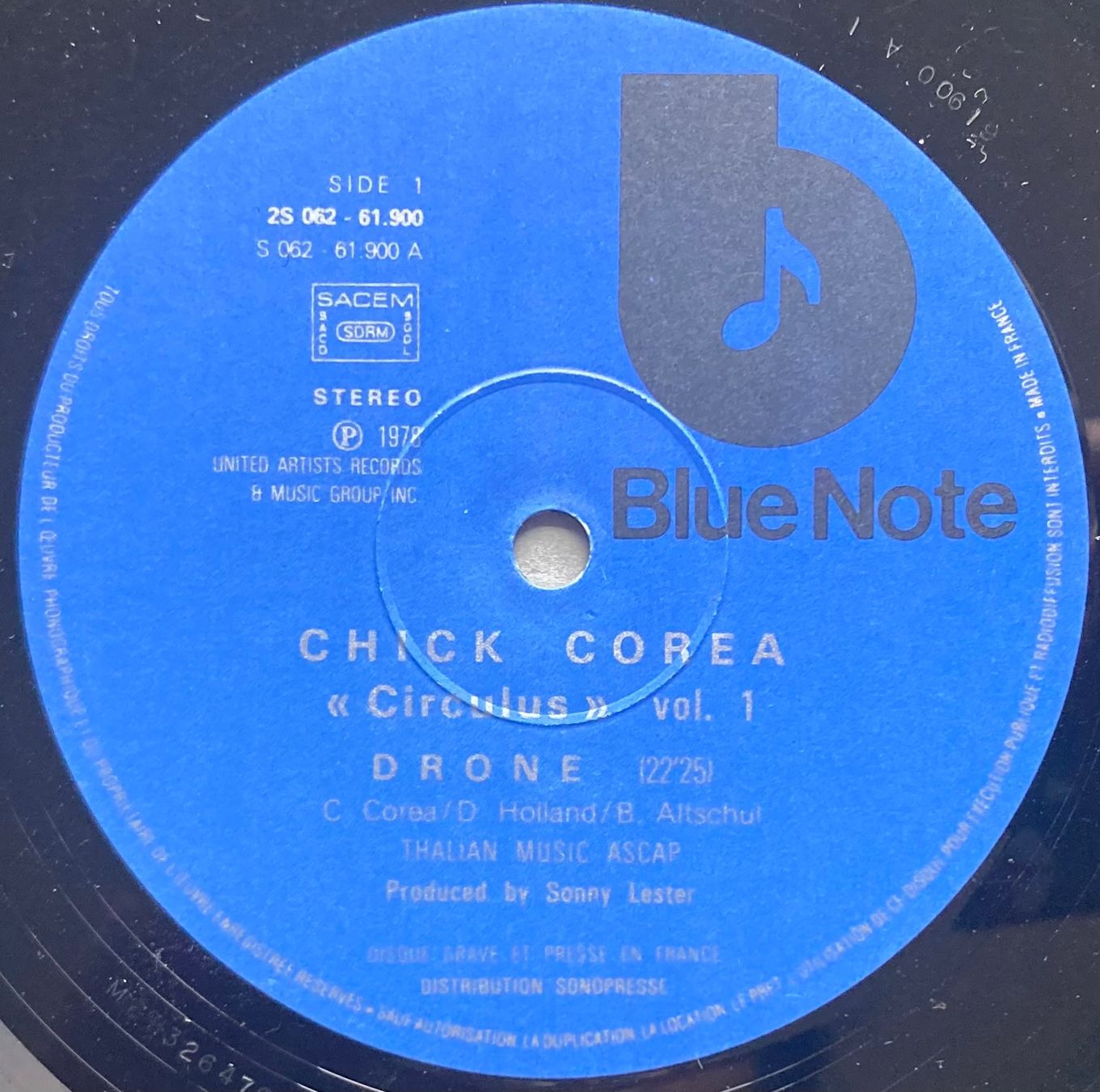 Dischi in vinile: CHIC COREA - CIRCULUS VOL. 1 – Usato da Poliez-Pittet venduto da Newtown-Records 2