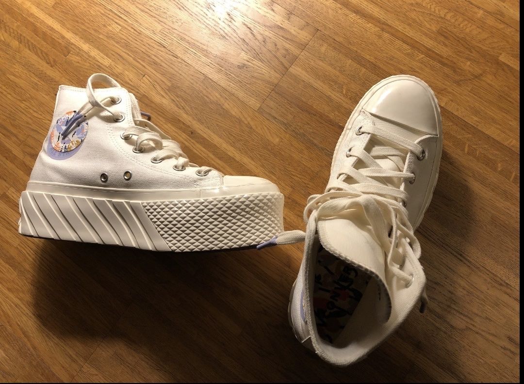 Converse Scarpe da donna: High Converse - 39 - We are stronger together – Usato da Zürich venduto da Dellia_W