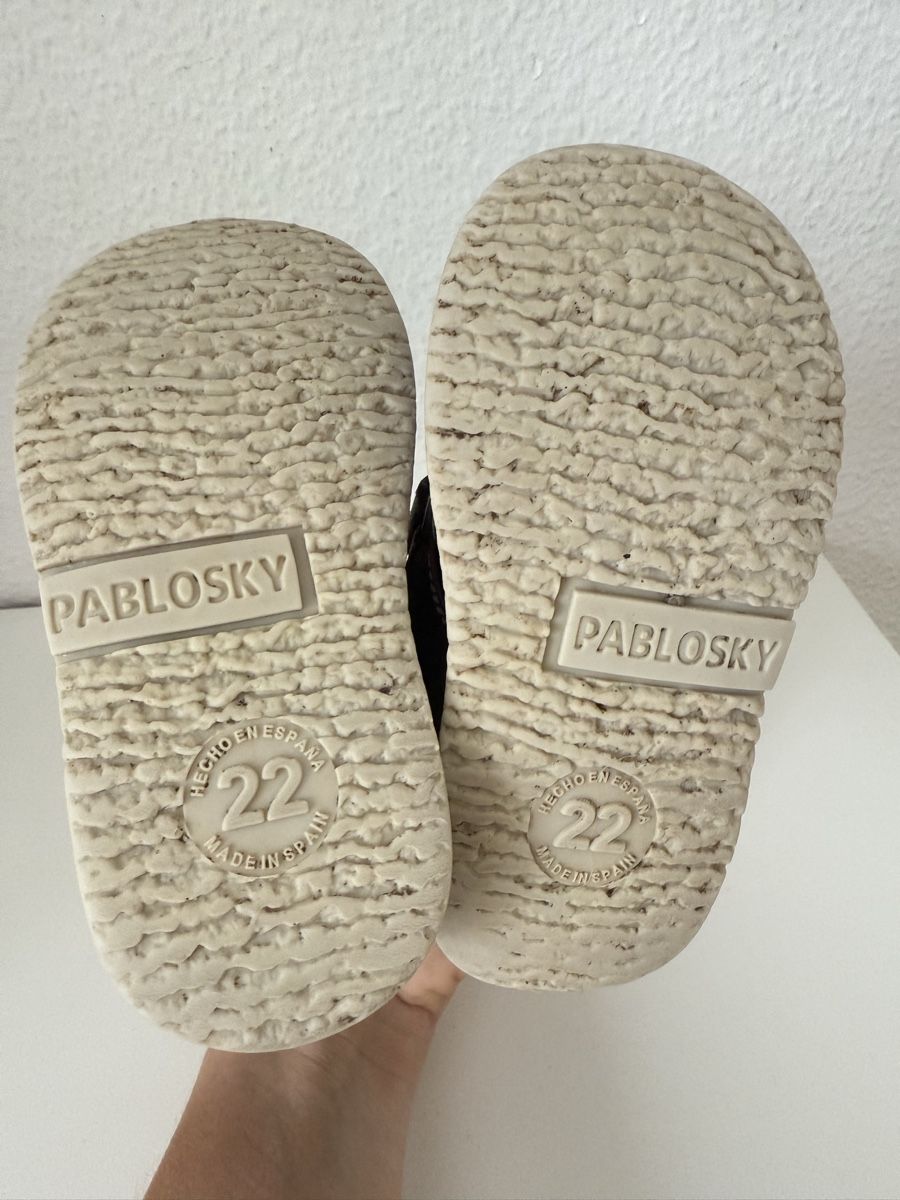 Scarpe per ragazzi: Pablosky Brown Leather Ankle Boots, EU 22, Fall Ready! – Usato da Zollikerberg venduto da MK-13 5