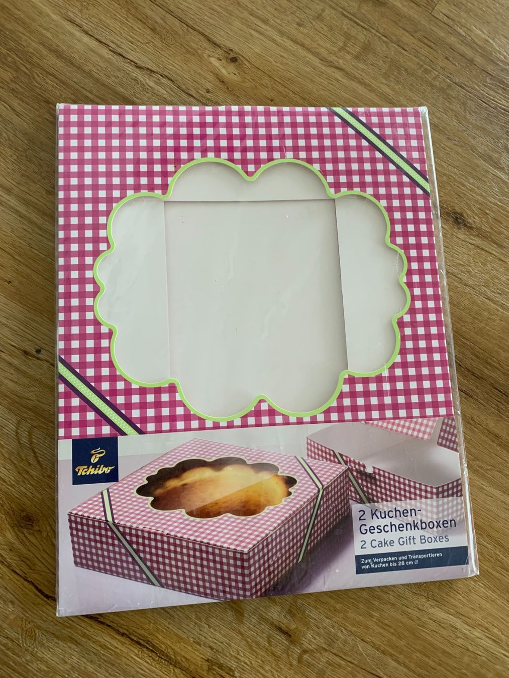 Teglie da forno: TCHIBO 2 Kuchen Geschenkverpackungen Boxen NEU – Nuovo e nell'imballaggio originale da Wolfwil venduto da NewGirl