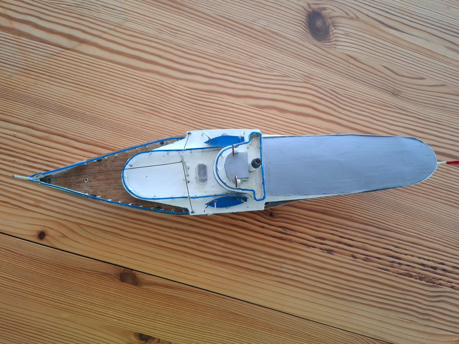 Kit di modellismo & Modellini statici: Raddampfer Dampfschiff Stadt Zürich StandmodellSchiffsmodell – Usato da Chabrey venduto da fluvius 1