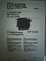 Gurten Tagespass Mittwoch