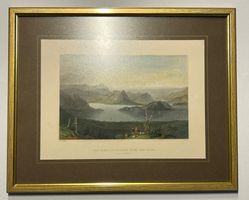Stich Rigi Luzern Sicht auf Vierwaldstättersee