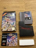 NES Double Dragon Spiel 2 mit Anleitung und Box