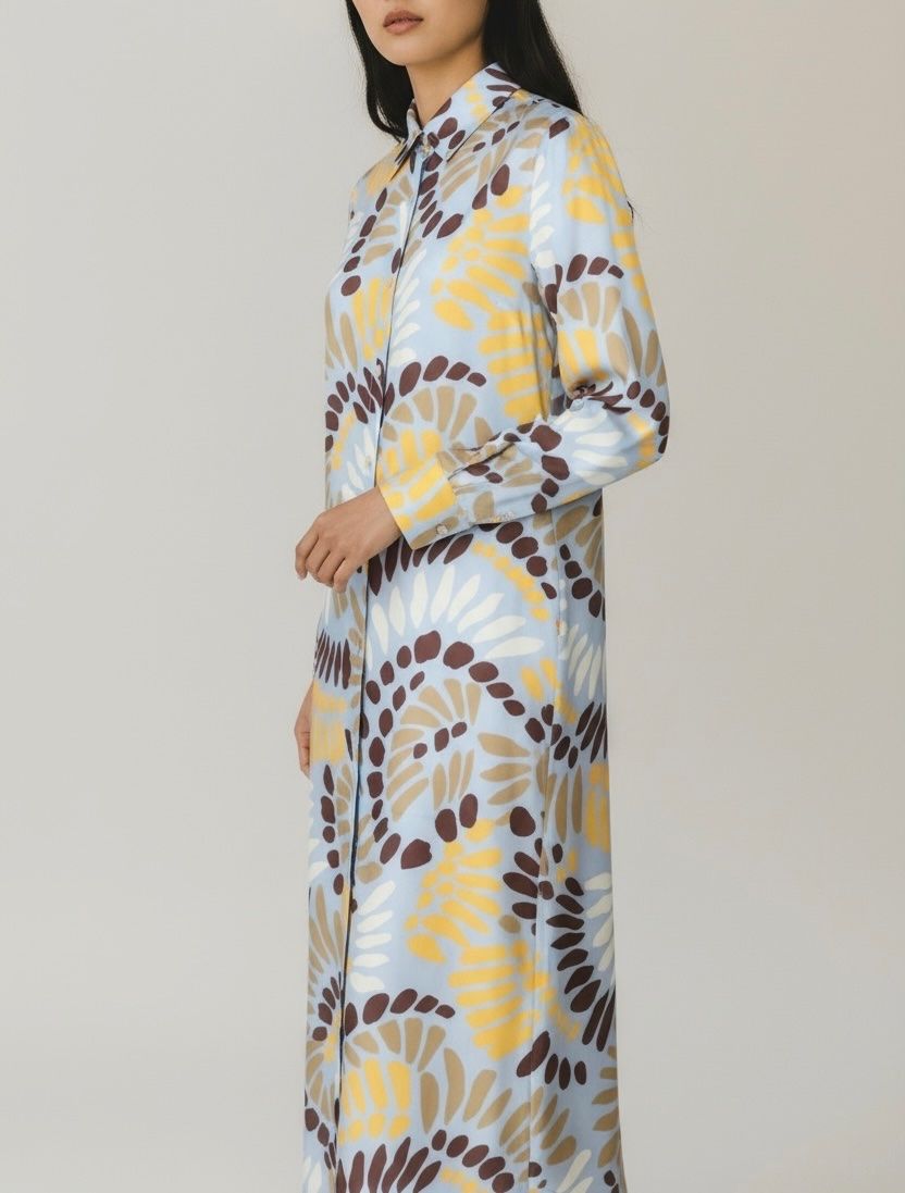 Vestiti: Jucca Kleid Seide gemustert IT 40 DE 36 – Usato da Binningen venduto da Designerlabels