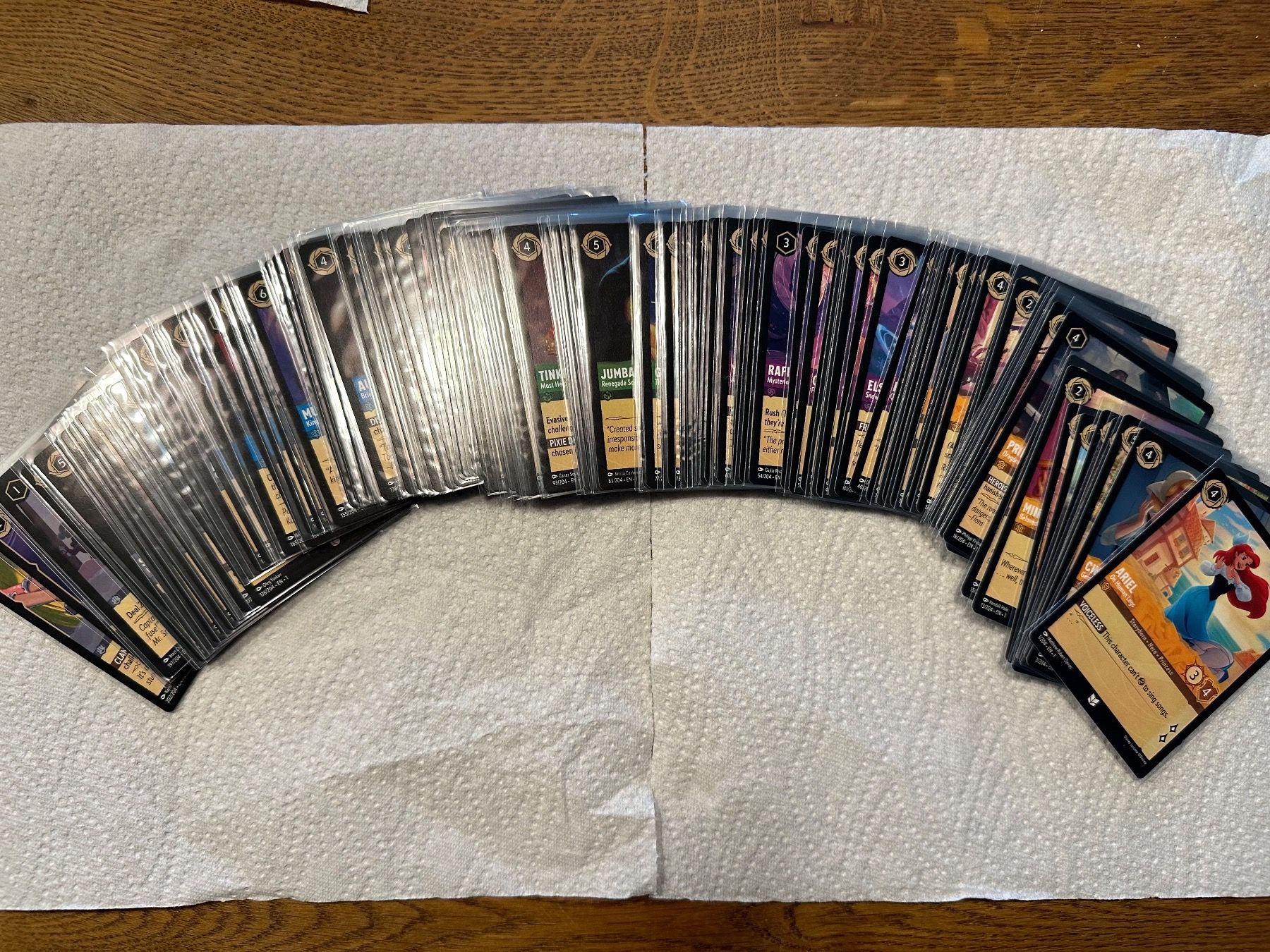 Disney Carte collezionabili: Lorcana ! Uncommon/Common Full set - EN ! First Chapter – Nuovo (secondo la descrizione) da Kaiseraugst venduto da Flashlight