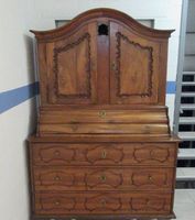 Antiker Barock-Sekretär mit Aufsatzschrank (ca. 19. Jh.)