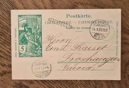 Postkarte 1900