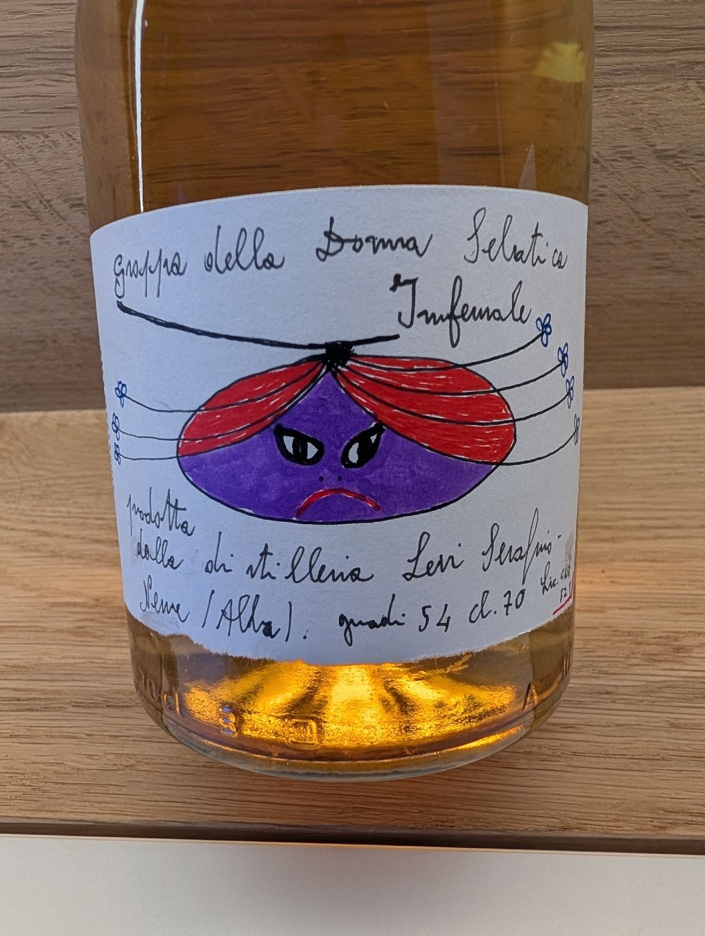 Romano Levi Spiritueux: Grappa della Dona Selatica Infernale, Romano Levi – D'occasion à Neuendorf par rudim2 1