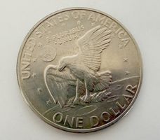 Münze USA 1 Dollar Eisenhower 1972