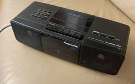 Stereo Panasonic RX-FT500 Kassettenradio Wecker