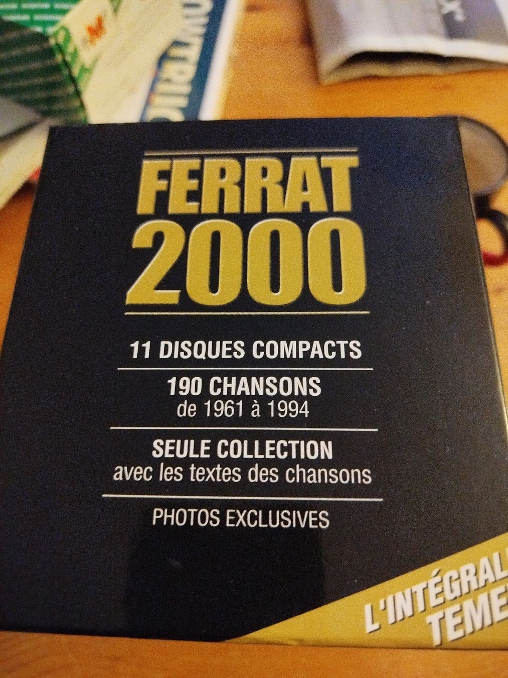 CDs: Coffret CD Ferrat 2000. 11 cd – Neu (gemäss Beschreibung) aus Châtel St Denis von Magil71 1