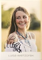 Luisa Wietzorek Autogramm signiert Foto 10x15cm