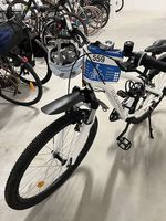 Weisses Mountainbike fast neu mit Quittung