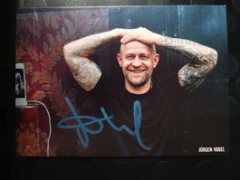 Jürgen Vogel - signierte Autogrammkarte