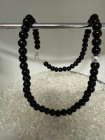 Halskette Obsidian