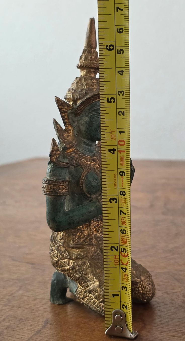 Figuren: Exotische Thai-Statue, Bronze, Glücksbringer – Gebraucht aus Rheinsulz von Dred 7