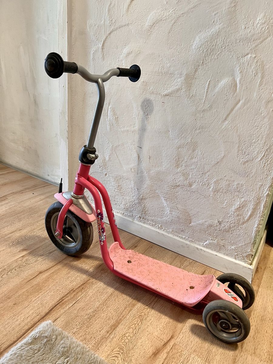 Puky Veicoli per bambini: Mädchen Scooter Puky pink – Usato da Bennau venduto da Kristina12345