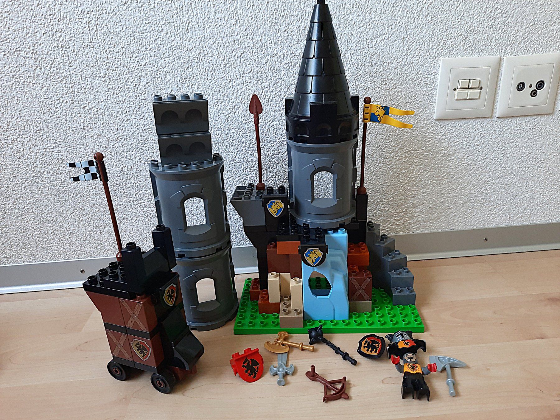 Lego Giocattoli: Lego Duplo Original Verteidigungsturm – Usato da Burgdorf venduto da annalisi 6
