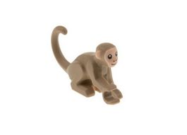 1x Stück LEGO Minifigur Monkey Affe Dark Tan (6343797)