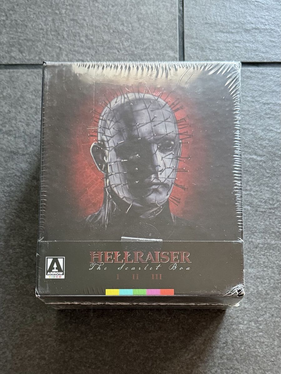 Alle DVDs: Hellraiser The Scarlet Box Arrow Video Blu-ray – Neu (gemäss Beschreibung) aus Zürich von cENS0R