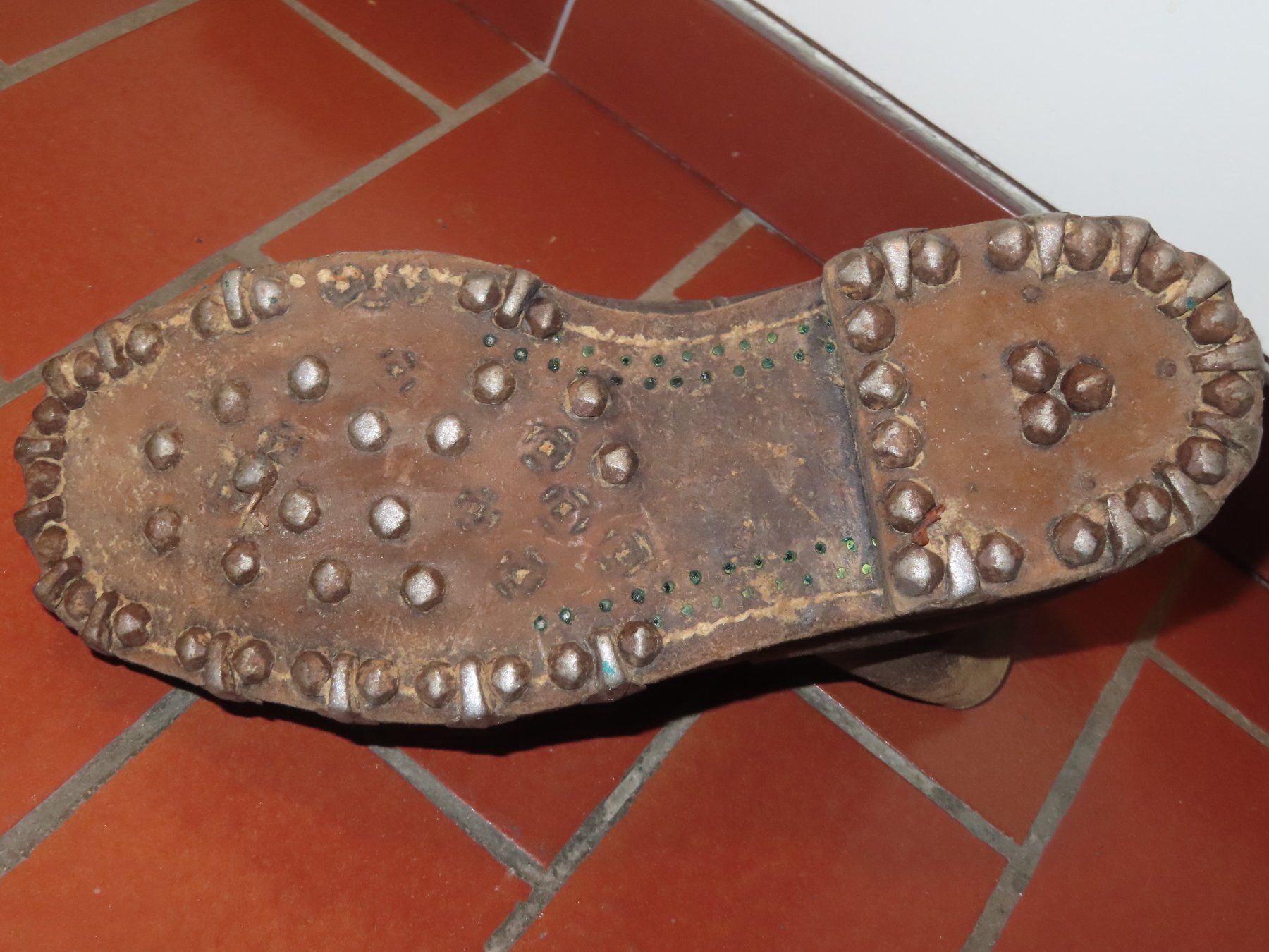 Schweizer Armee Uniformi: Militärschuh Nagelschuhe, – Usato da Grenchen venduto da sunflyer01 6
