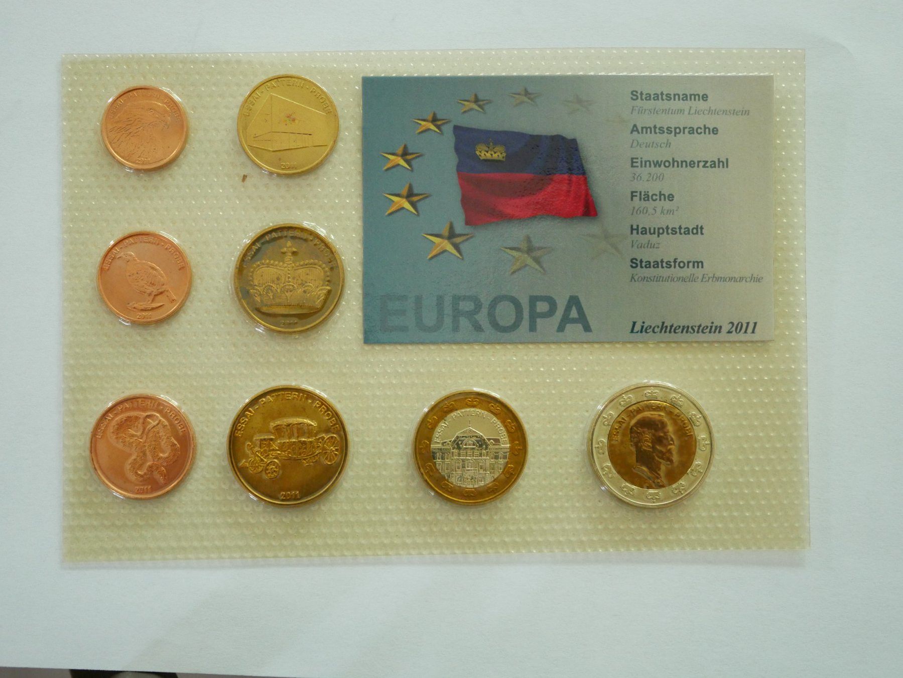 Tutti le monete: Euro Probe Liechtenstein 2011 ***TOP*** – Nuovo (secondo la descrizione) da Kreuzlingen venduto da Samson01