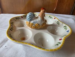 Schale Villeroy & Boch für 6 Eier runde Schüssel